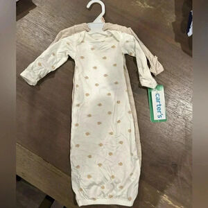 Carter’s Preemie Gowns 2 Pack